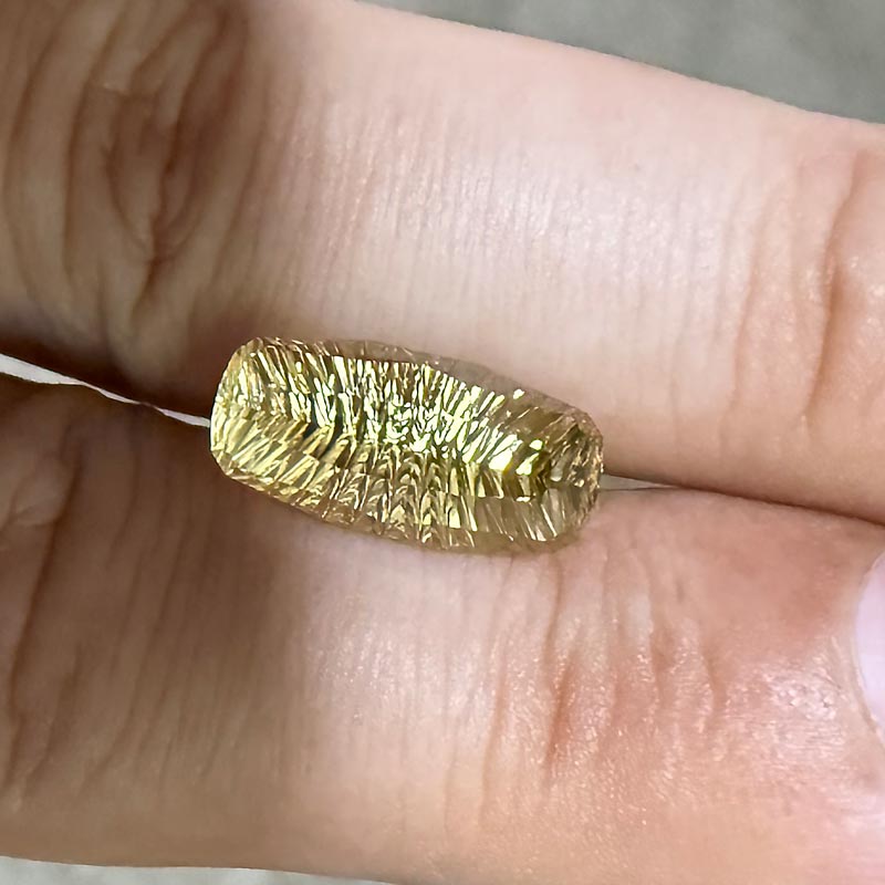 Yellow Zircon view 2