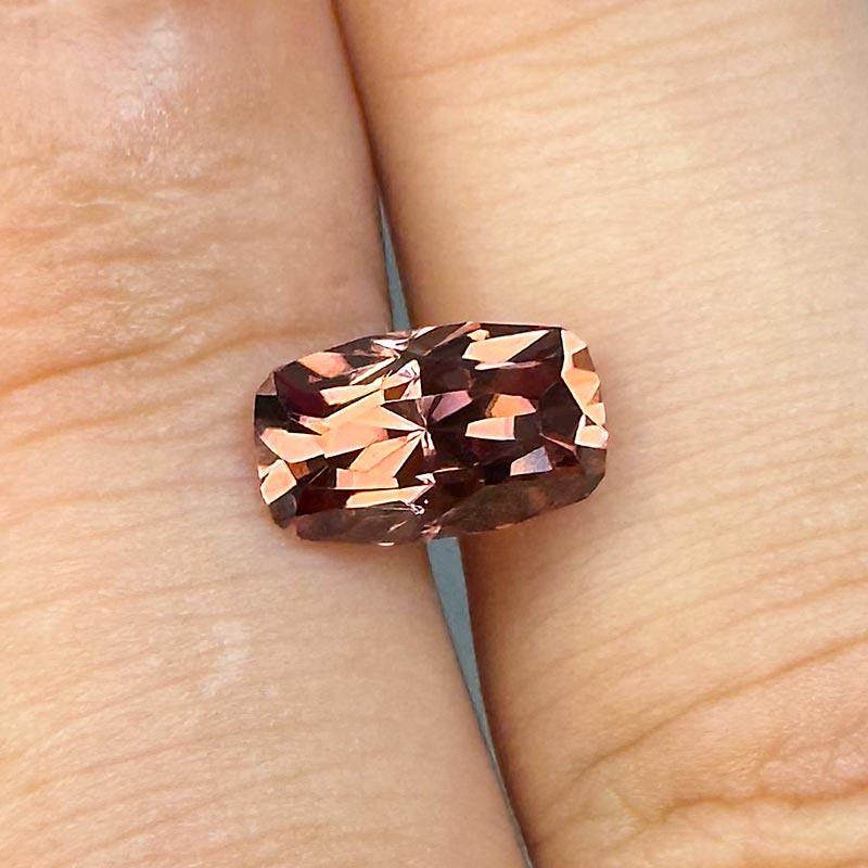 Reddish Zircon view 2