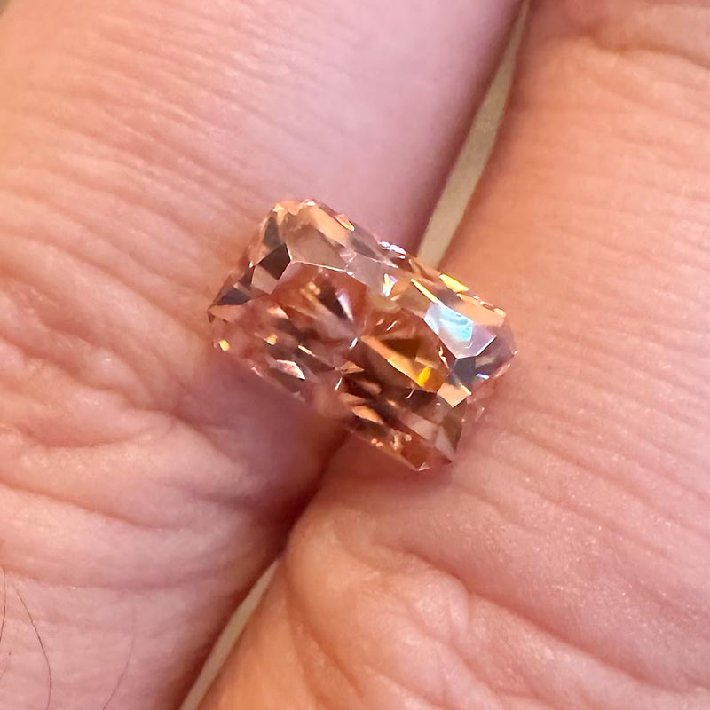 Orange Zircon view 2