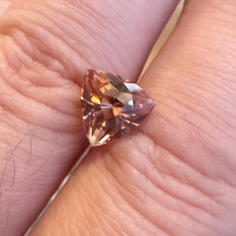 Orange Zircon view 2