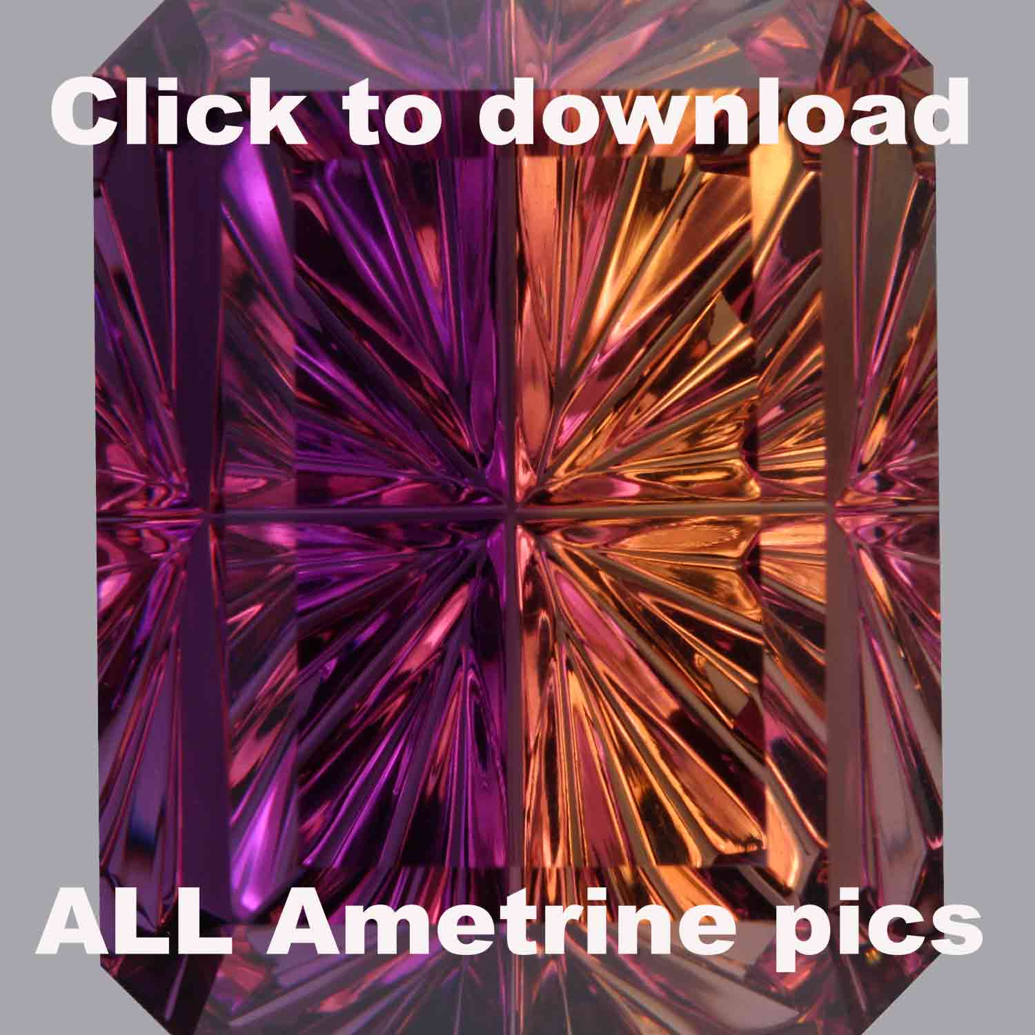 Ametrines Cut by John Dyer and Co.