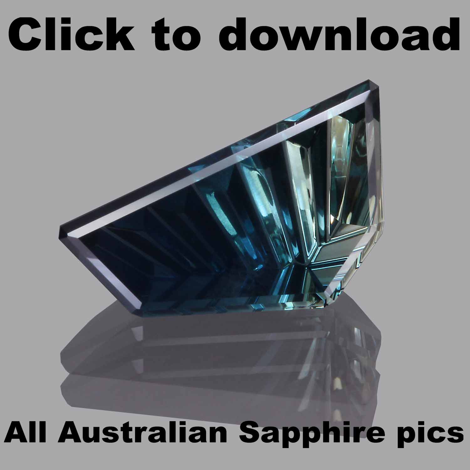 Australian Sapphire Cut by John Dyer and Co.