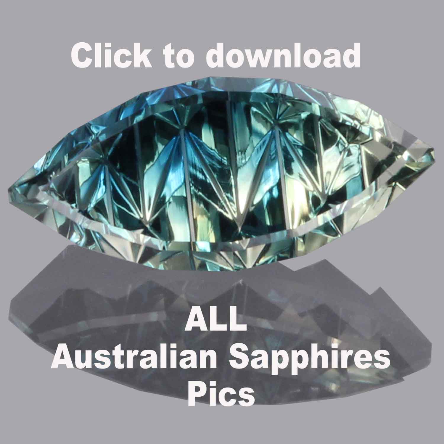 Australian Sapphire Cut by John Dyer and Co.
