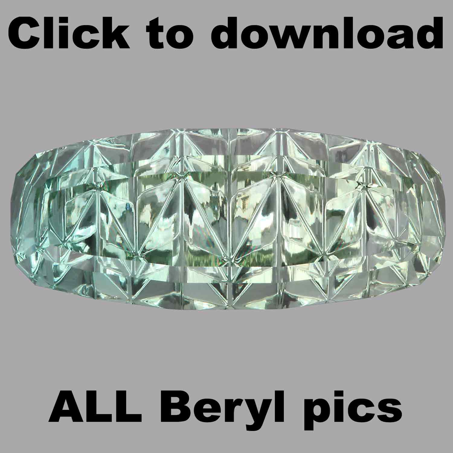 Beryl Cut by John Dyer and Co.