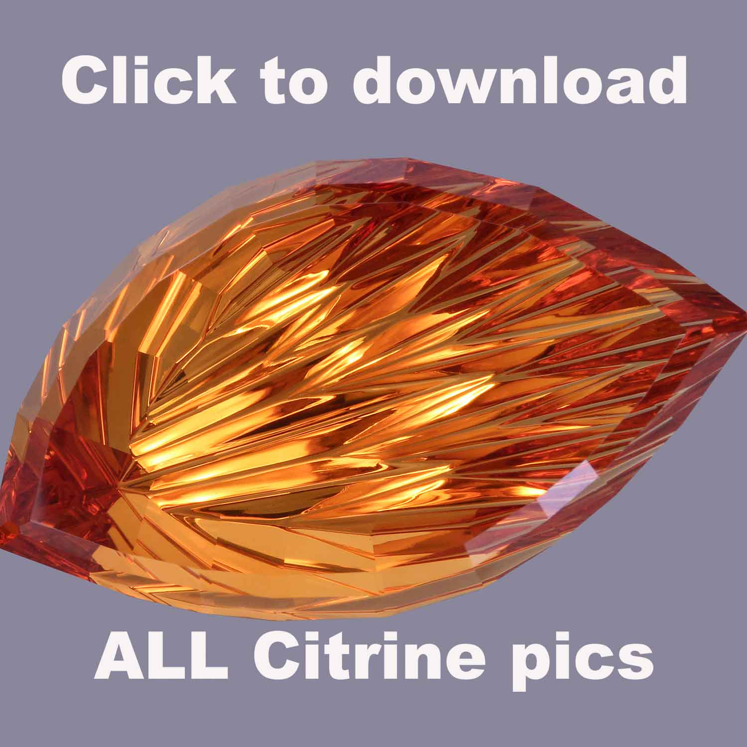 Citrines Cut by John Dyer and Co.