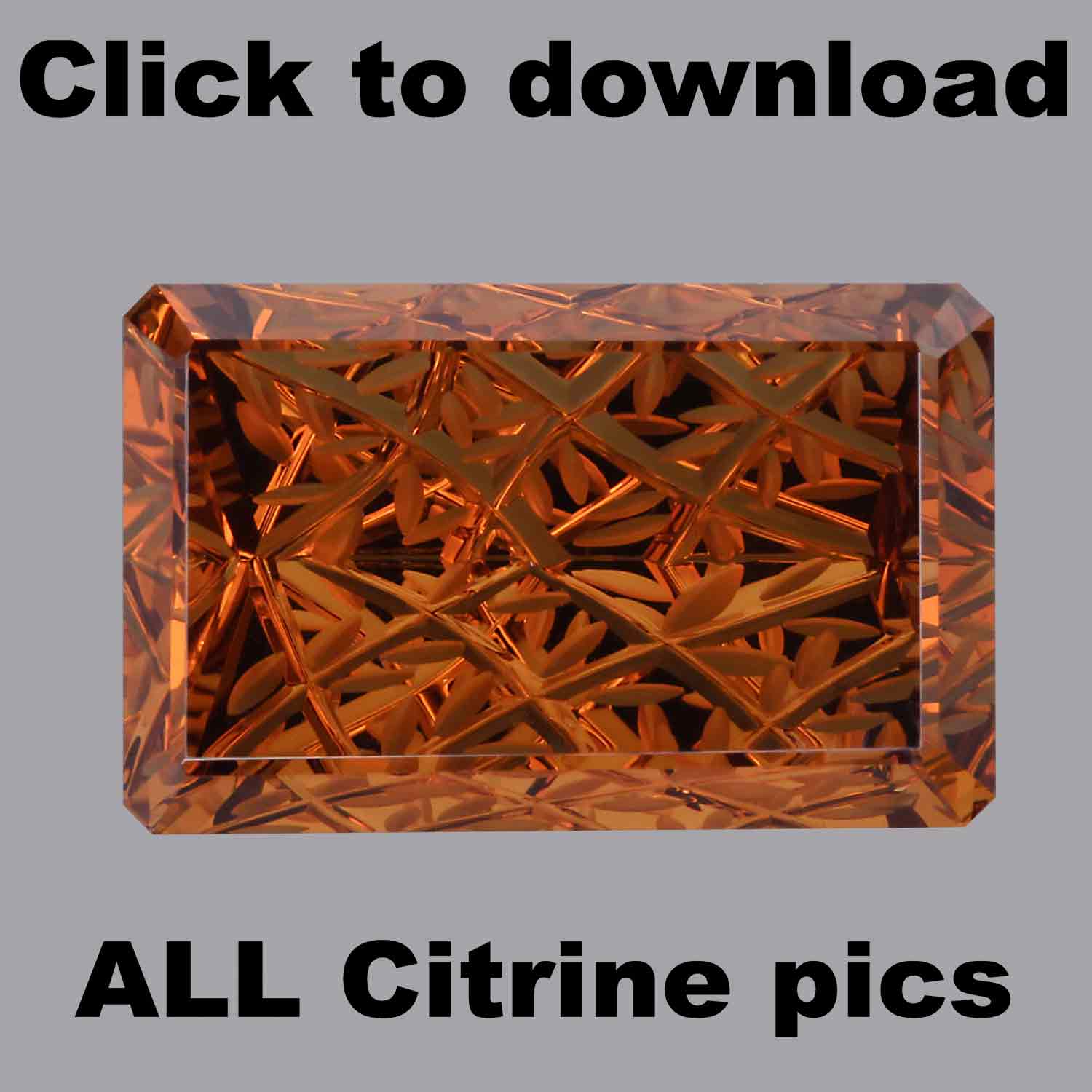 Citrines Cut by John Dyer and Co.