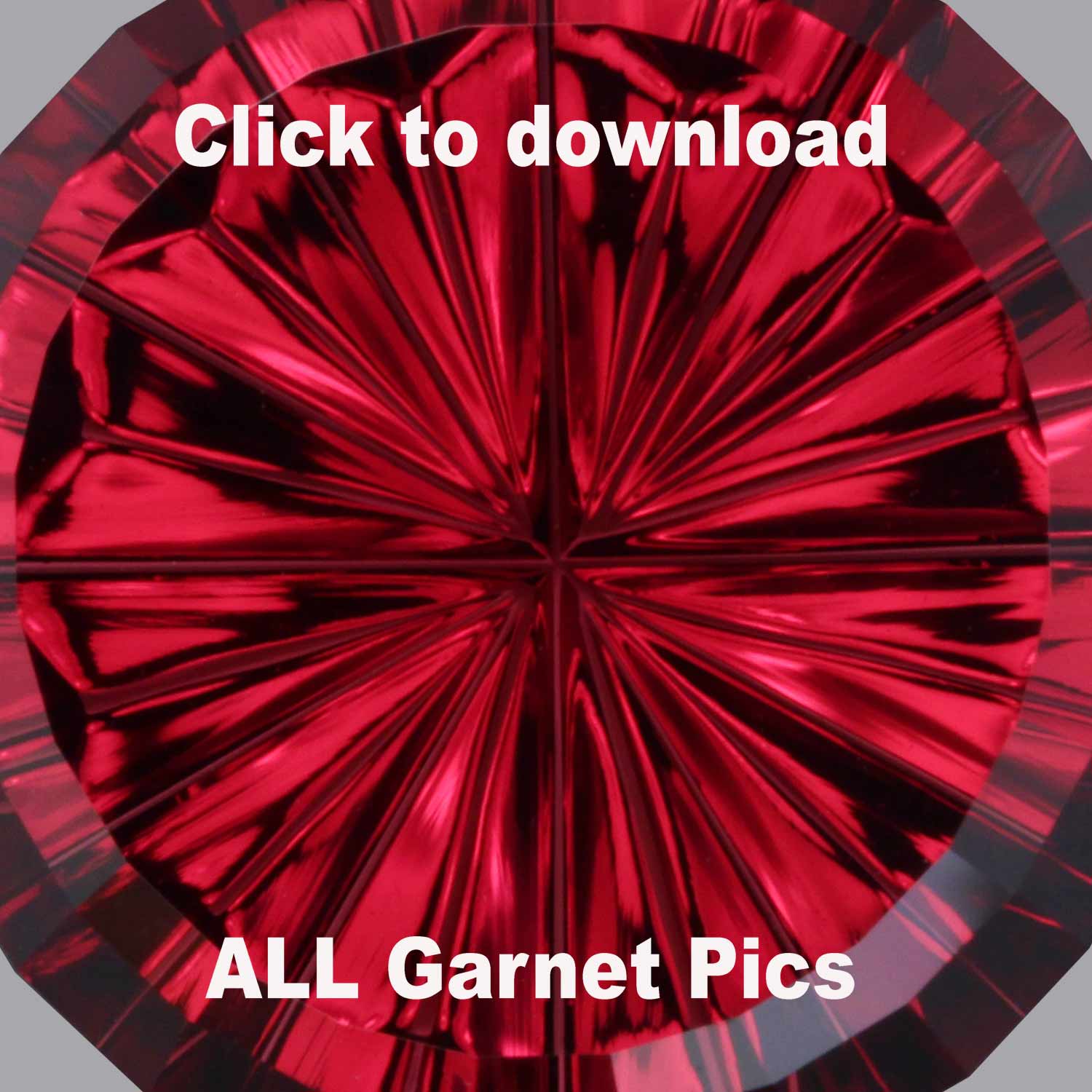 Garnets Cut by John Dyer and Co.