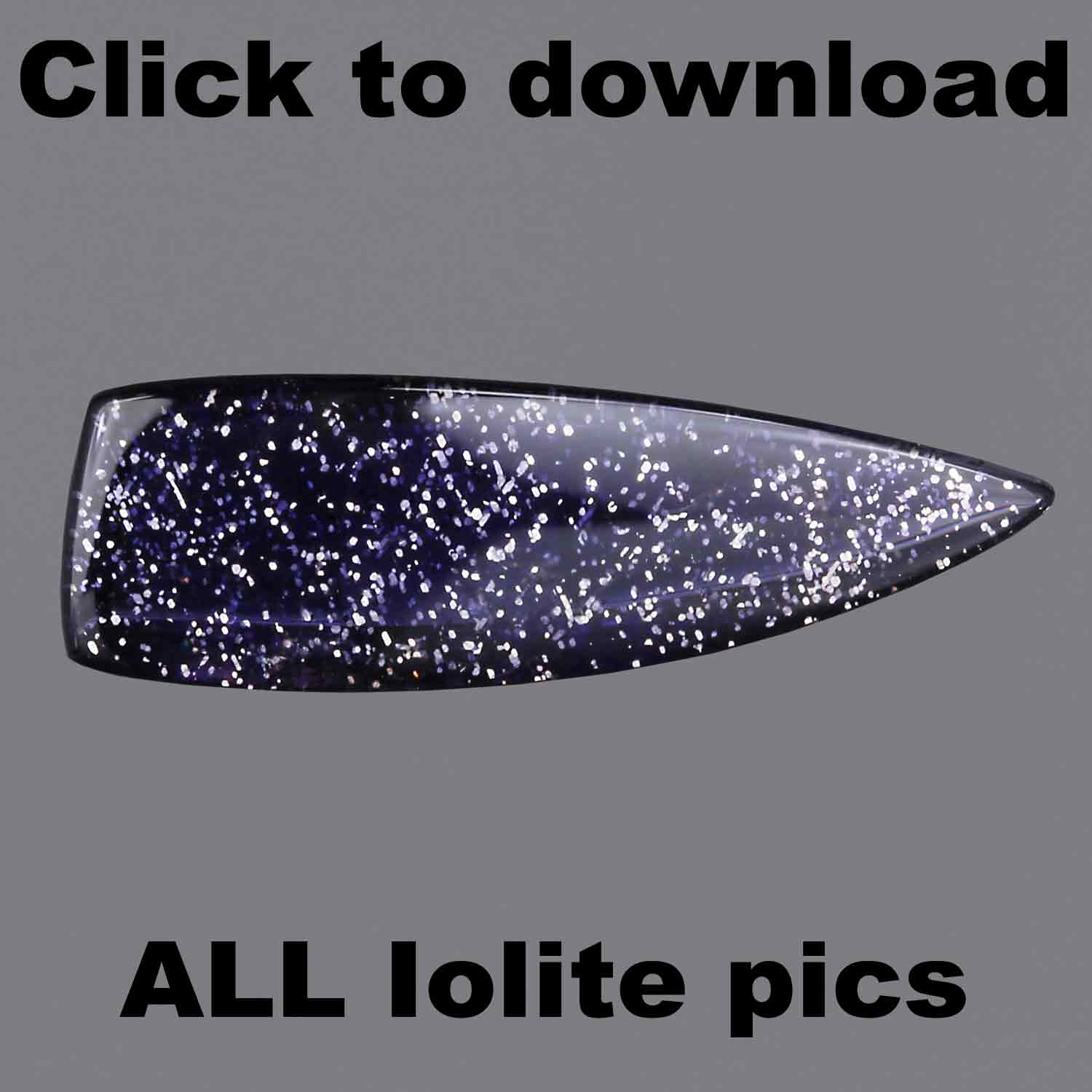 Iolite Cut by John Dyer and Co.