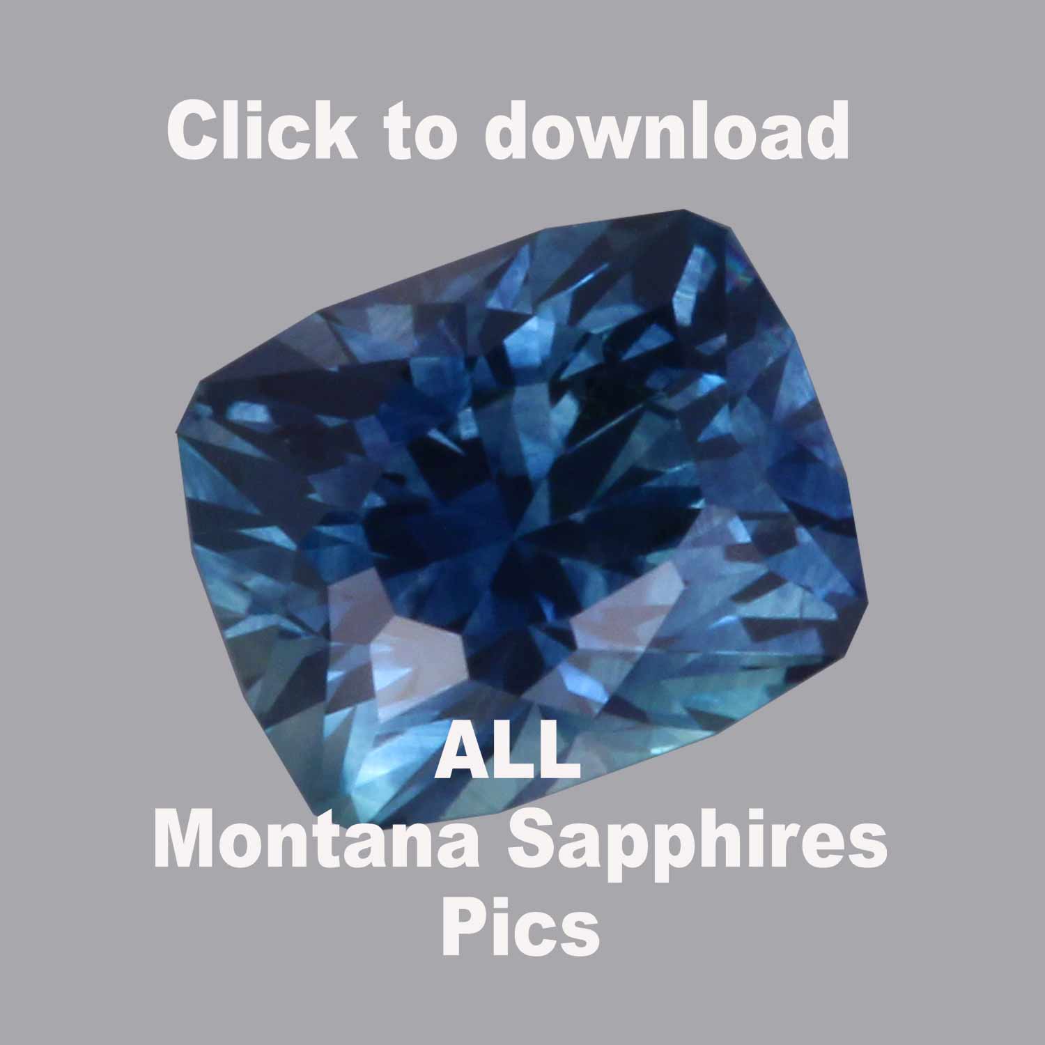 Montana Sapphires Cut by John Dyer and Co.