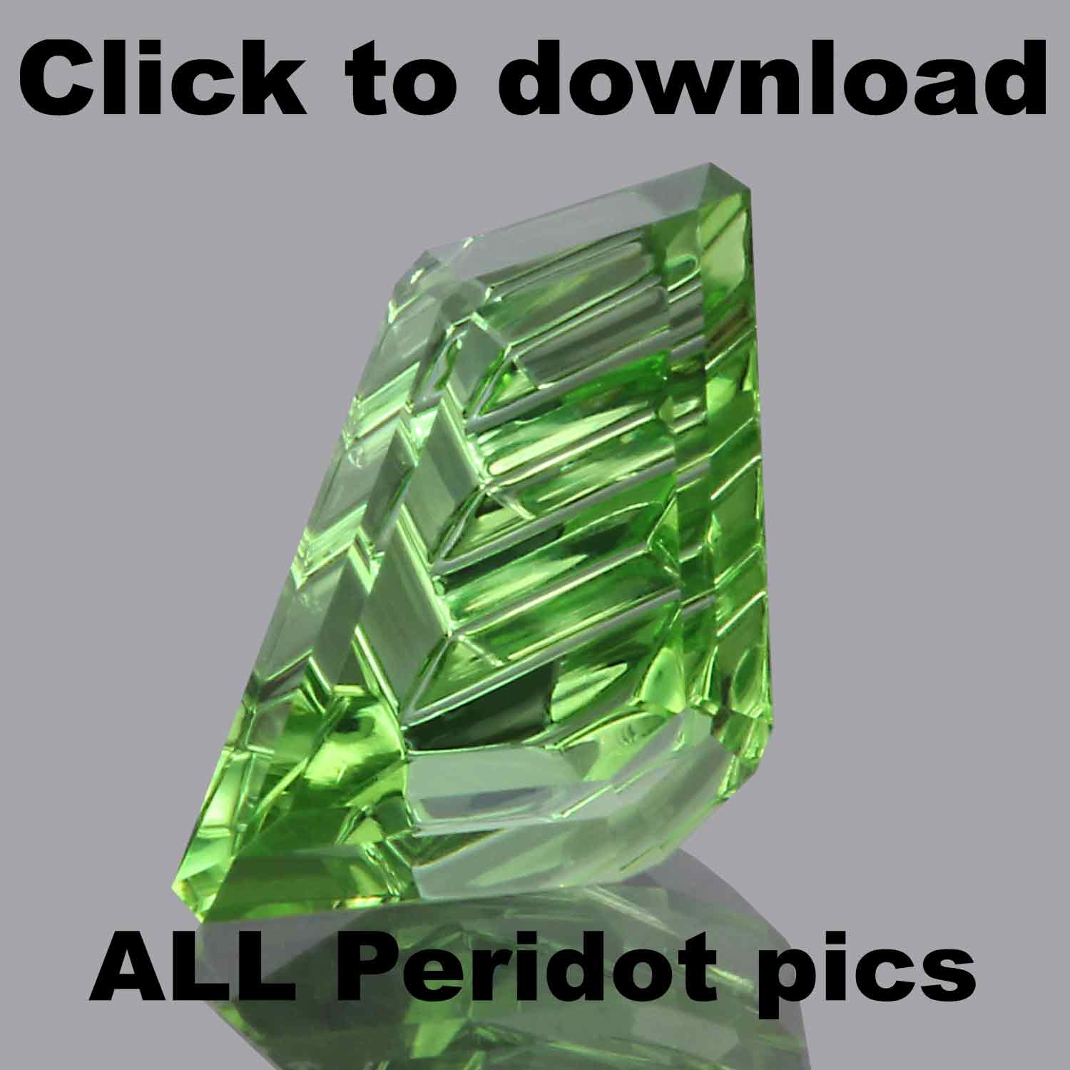 Peridot Cut by John Dyer and Co.