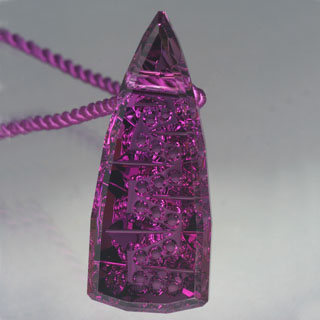 Amethyst pendant by John Dyer