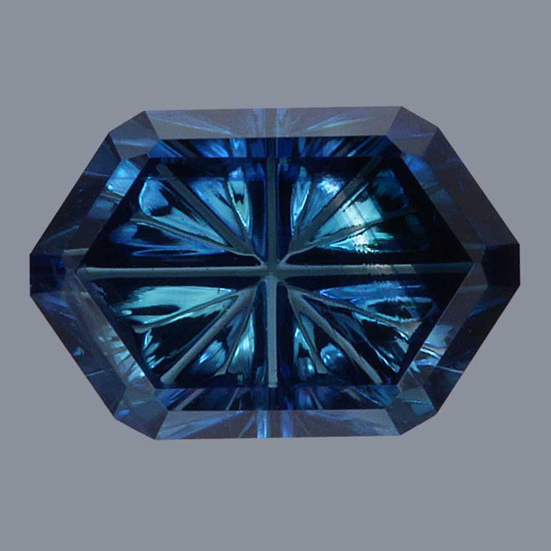 Australian Sapphire Cut by John Dyer and Co.
