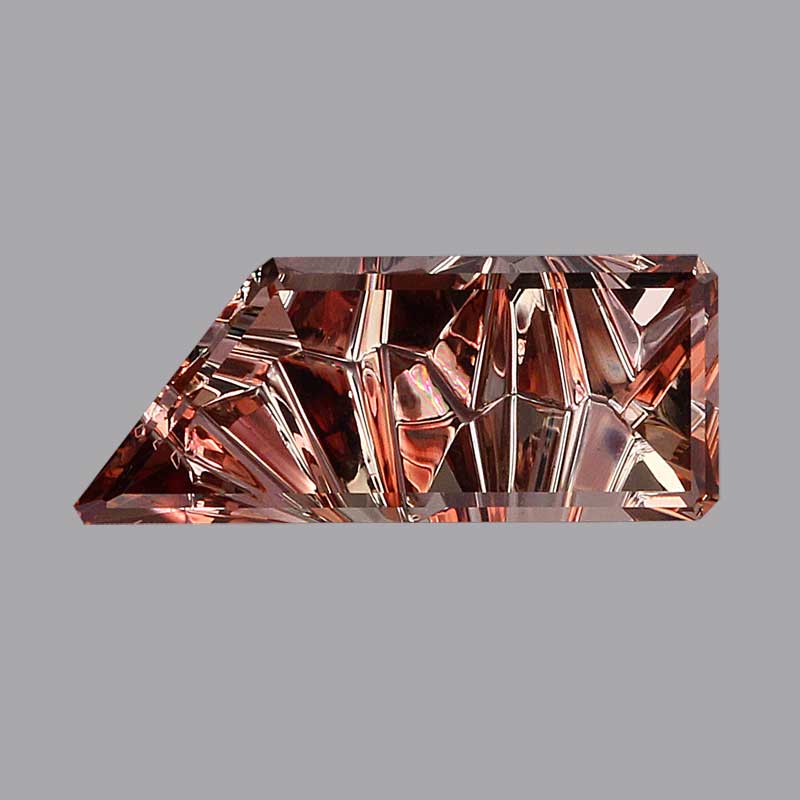 Andalusite Cut by John Dyer and Co.