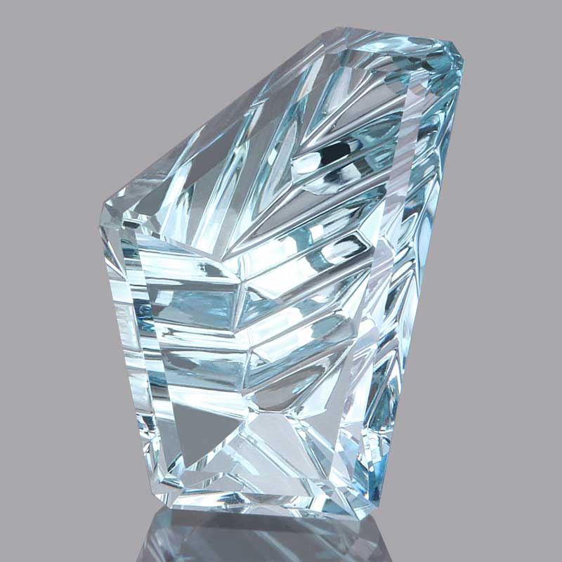 Aquamrine Cut by John Dyer and Co.