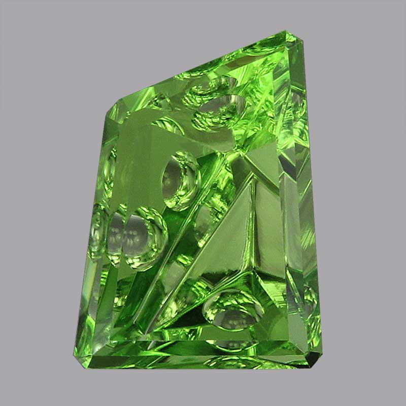 Peridot Cut by John Dyer and Co.