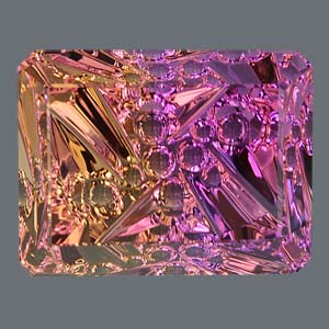  Ametrine gemstone