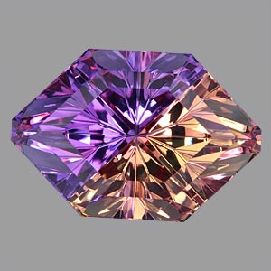  Ametrine gemstone