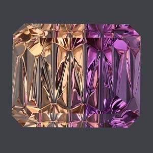 Bolivian Ametrine gemstone