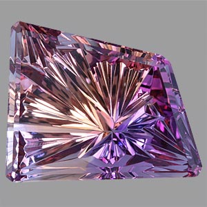  Ametrine gemstone