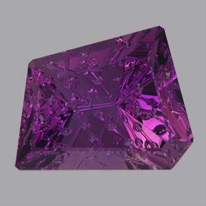  Amethyst gemstone