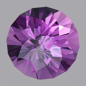  Amethyst gemstone