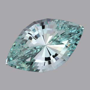  Aquamarine gemstone