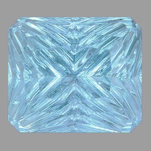 Strong Blue Aquamarine gemstone