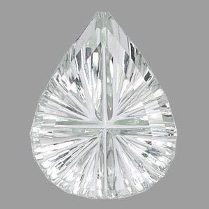 Almost White Montana Sapphire gemstone