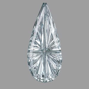 Gray Montana Sapphire gemstone