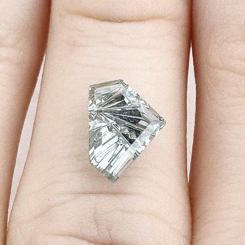 Blue/Green Ontana Sapphire gemstone