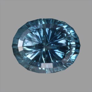 Blue Montana Sapphire gemstone