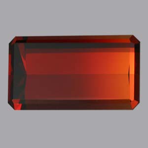 Bicolor Spessartite Garnet gemstone