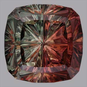 Bicolor Tourmaline gemstone