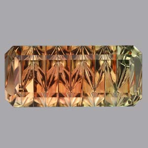 Bicolor Tourmaline gemstone