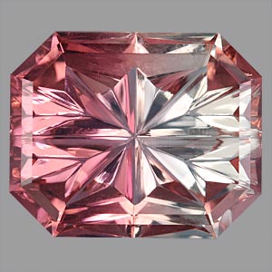 Bicolor Tourmaline gemstone