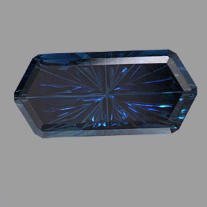 Blue Australian Sapphire gemstone