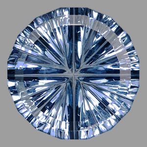 Unheated Blue Montana Sapphire gemstone