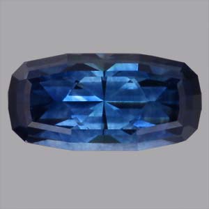 Blue Montana Sapphire gemstone