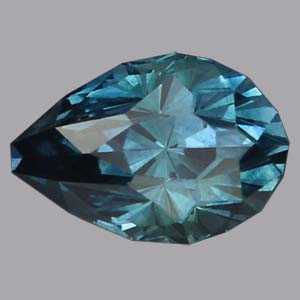 Blue Montana Sapphire gemstone