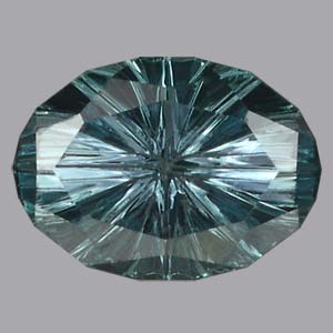 Teal Montana Sapphire gemstone