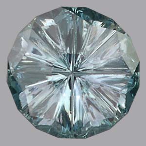 Teal Montana Sapphire gemstone