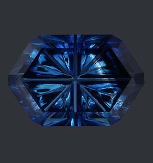 Blue Australian Sapphire gemstone