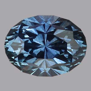 Blue Montana Sapphire gemstone