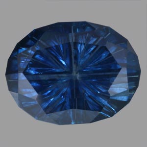 Blue Montana Sapphire gemstone