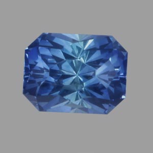 Blue Montana Sapphire gemstone
