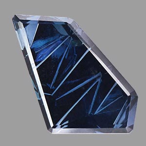 Blue Australian Sapphire gemstone