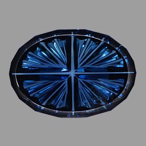 Blue Australian Sapphire gemstone