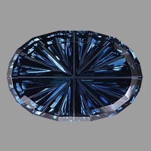 Blue Australian Sapphire gemstone