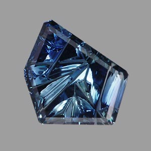 Blue Unheated Sapphire gemstone