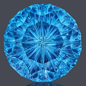 Swiss Blue Topaz gemstone